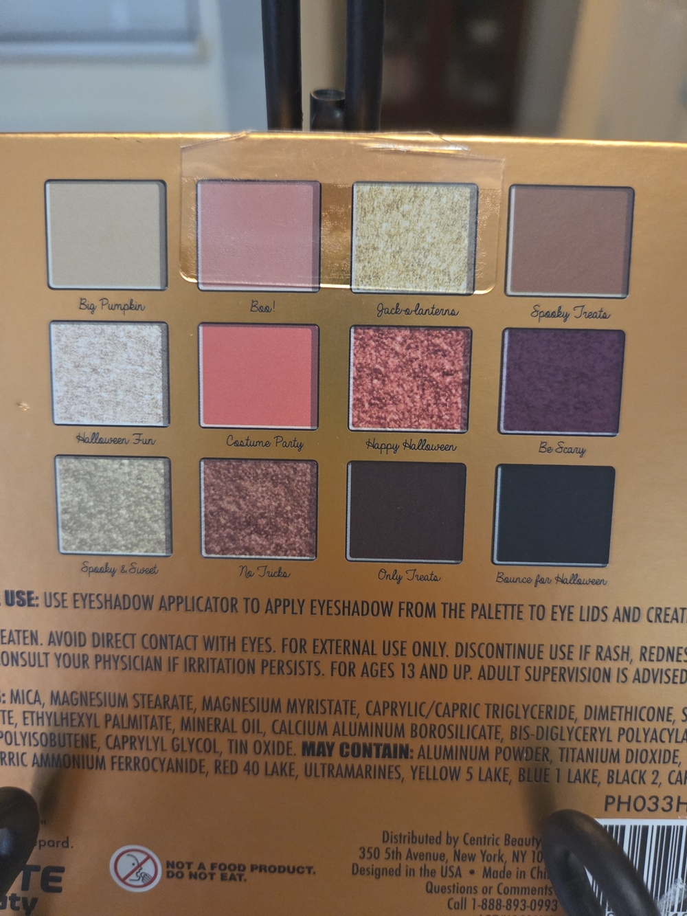 Taste Beauty X Disney Winnie The Pooh HALLOWEEN Eye Shadow And Lip Balm Bundle - Picture 8 of 10